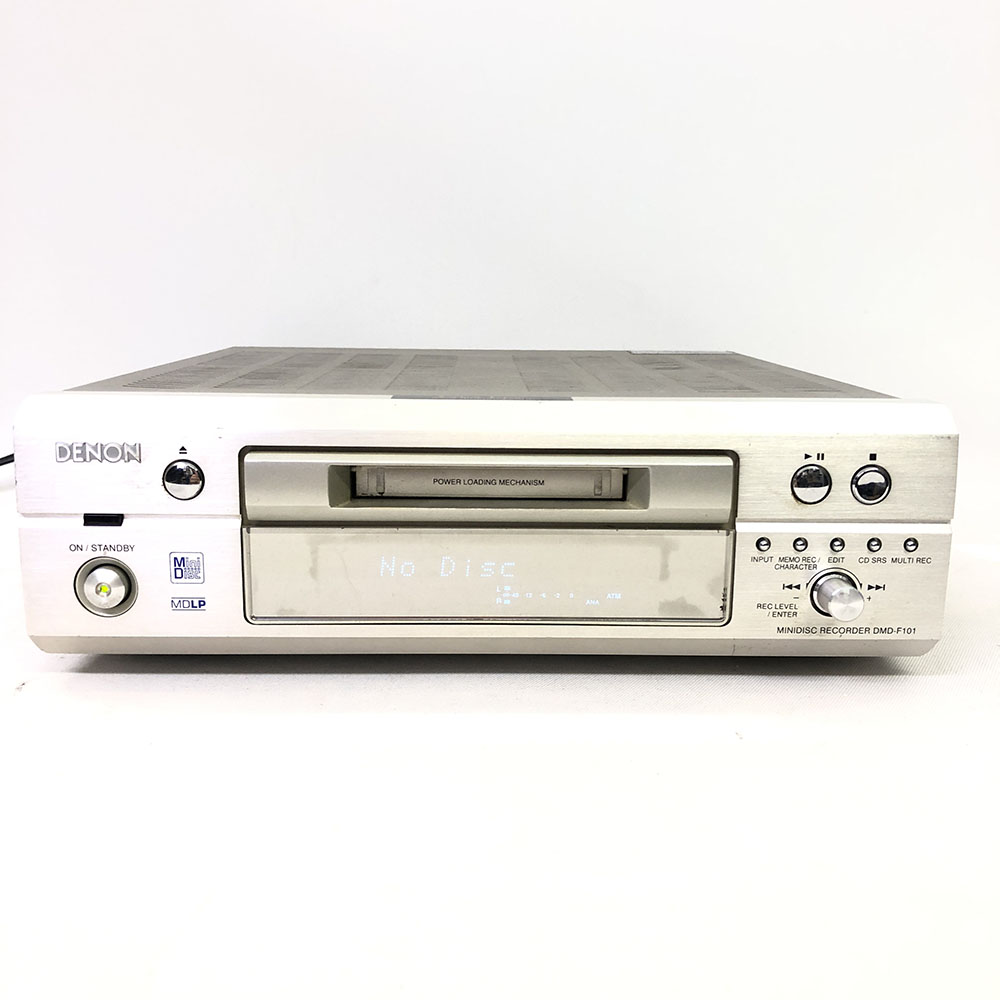 MDプレーヤー正面